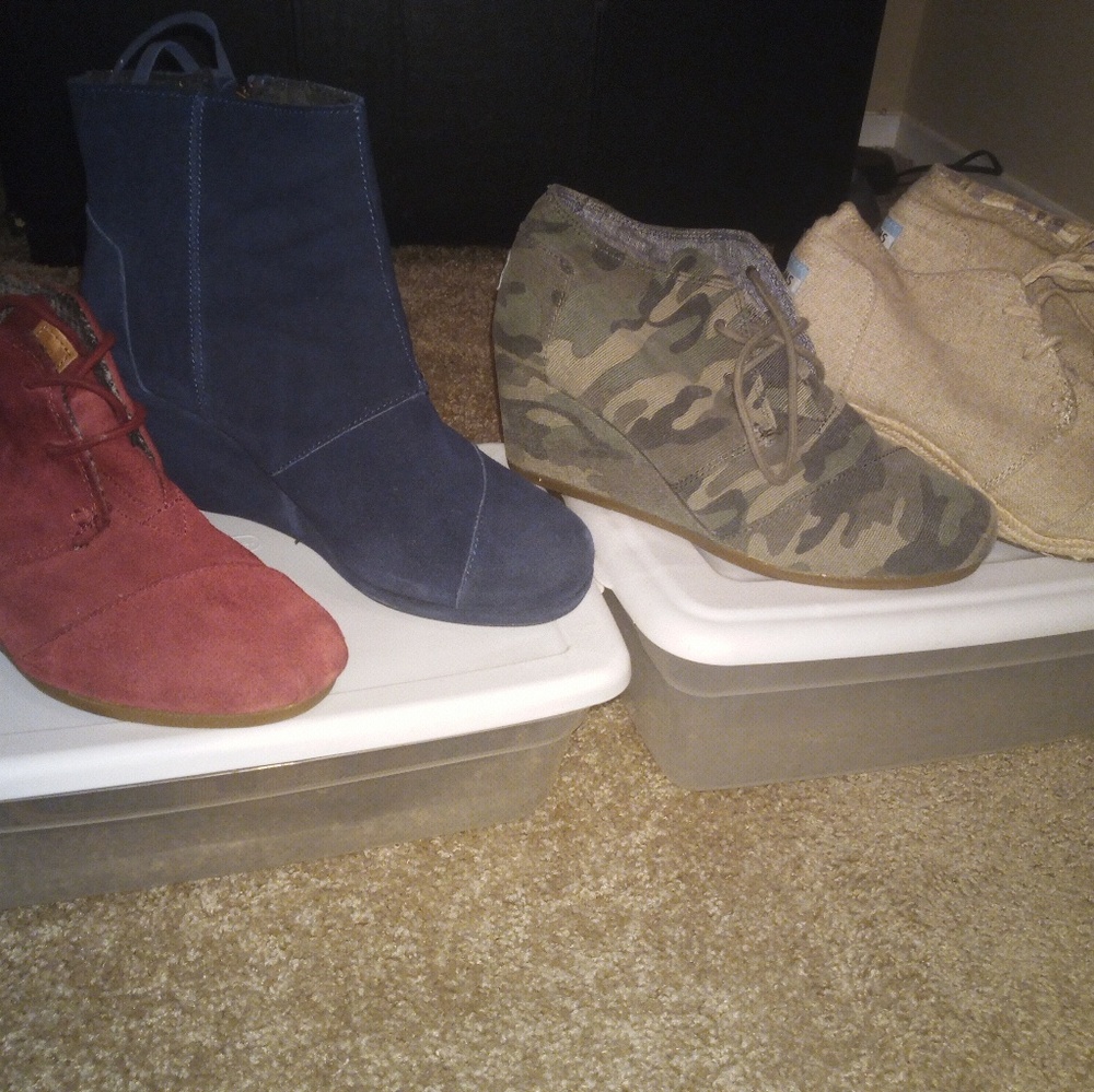 Tom's Wedge Boots